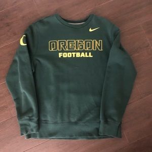 Oregon Ducks Football Crewneck Sweatshirt